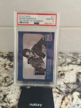 2019 TOPPS JACKIE ROBINSON 150 YEARS OF BASEBALL #17 PSA GEM MINT 10